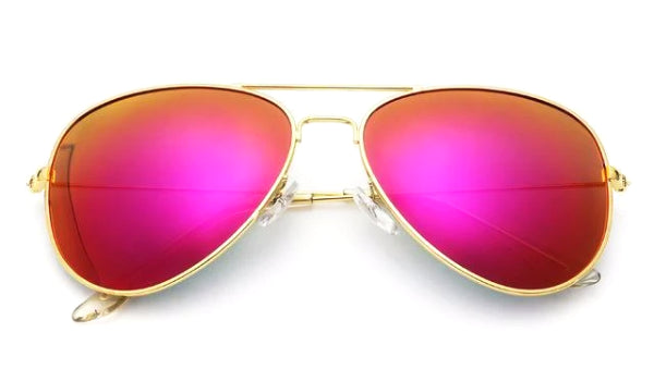 Saidra Pink Aviator Sunglasses for Men – Trendy & Stylish